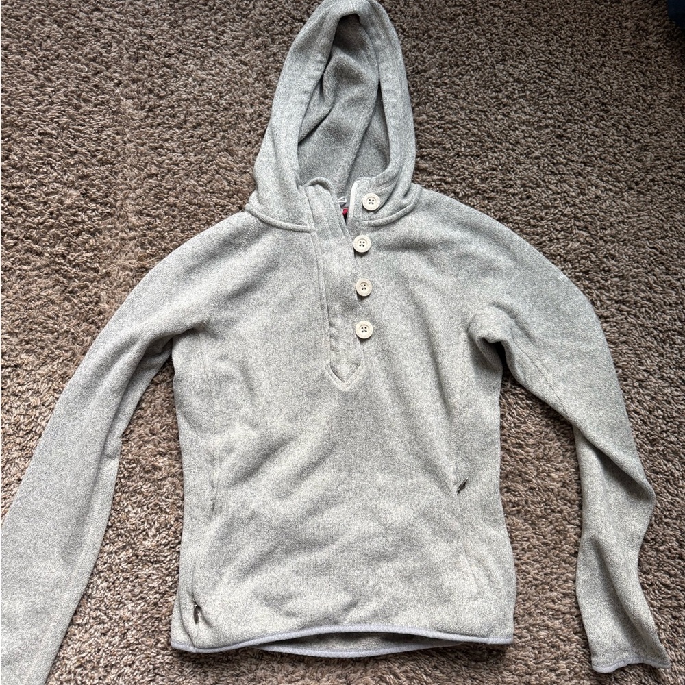 The North Face Light Gray Sweatshirt